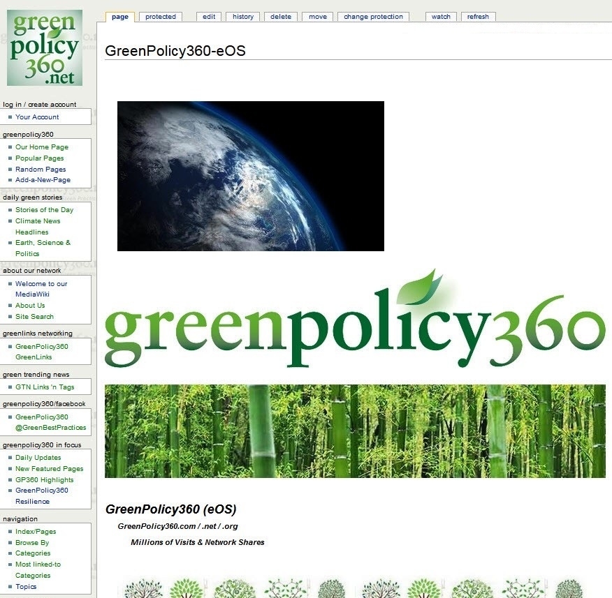 Visit GreenPolicy360.com / .net / .org